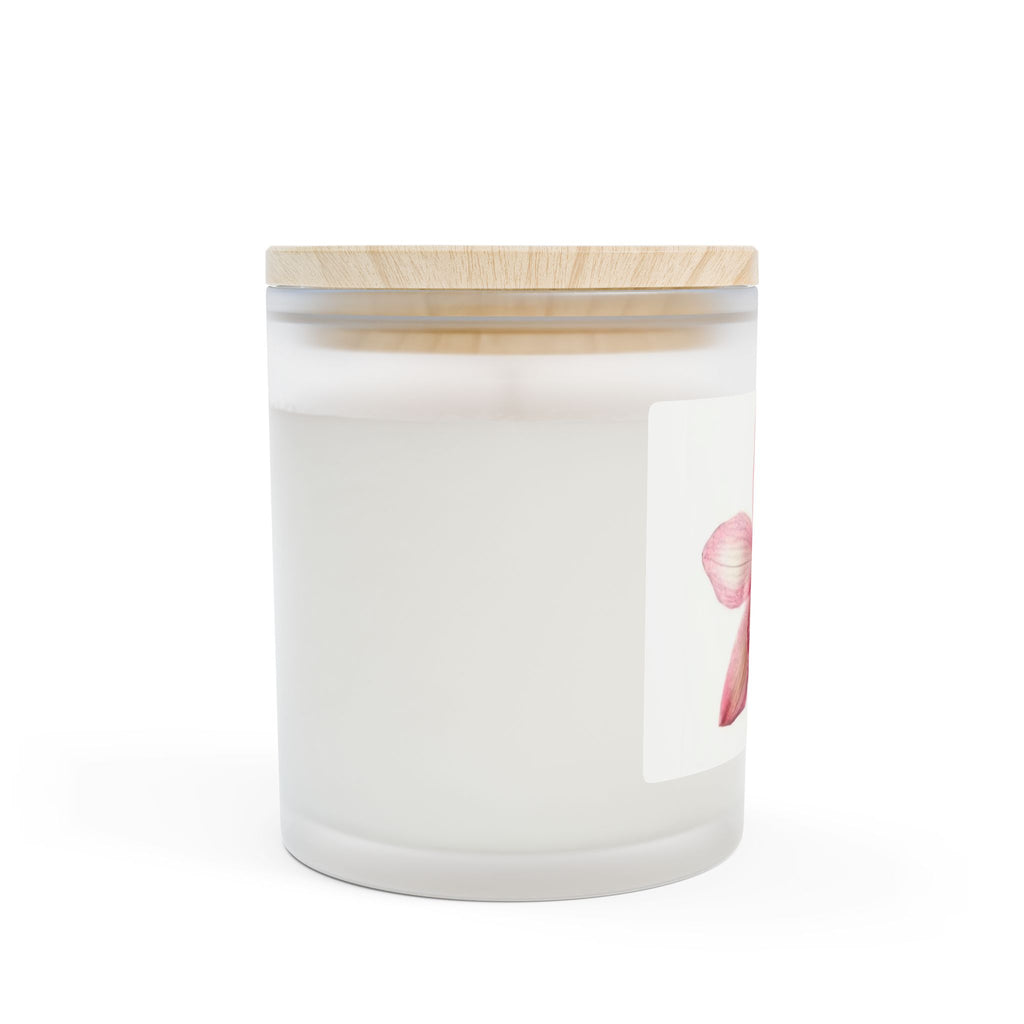 Orchid Bloom Scented Candle — 11oz Frosted Glass Jar
